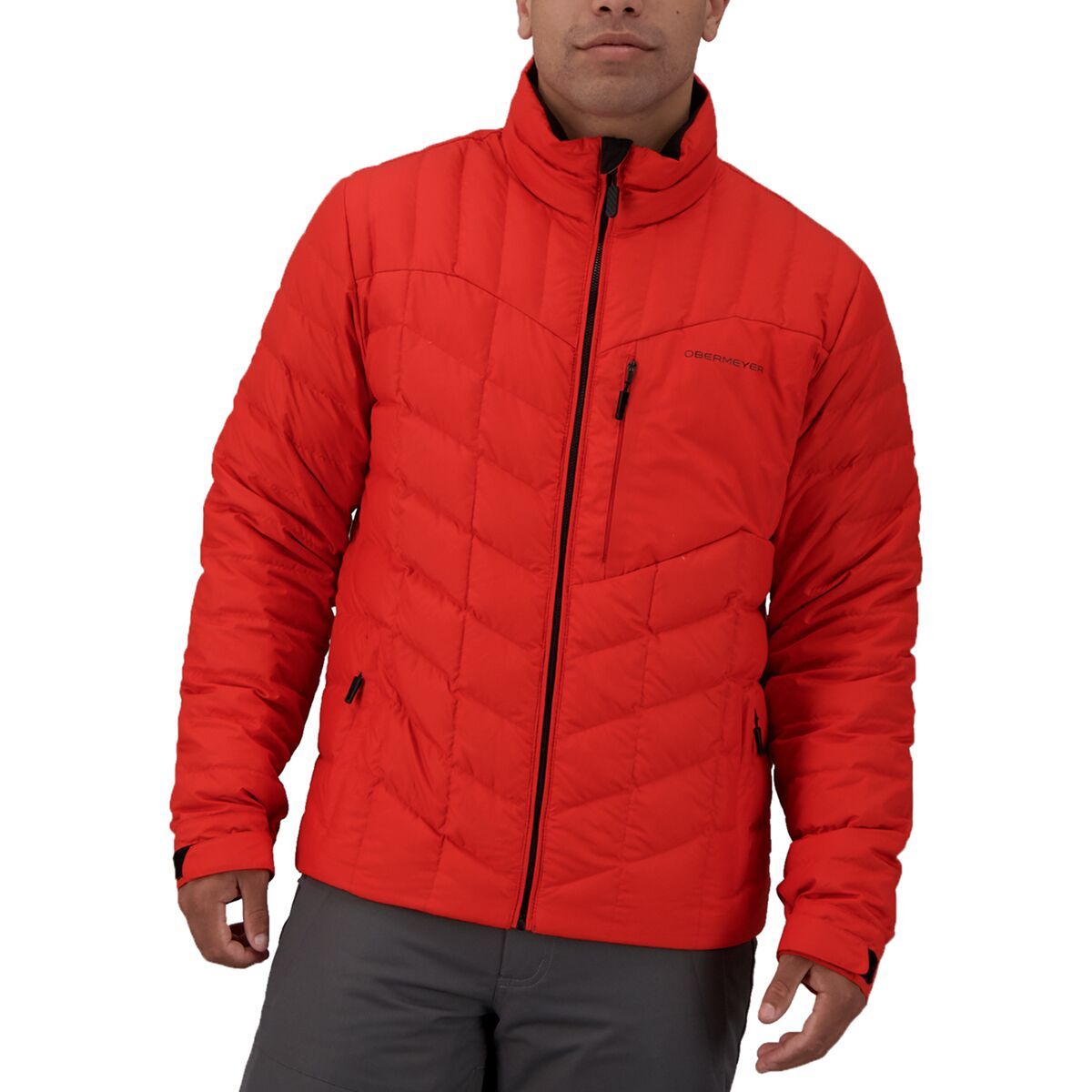 Obermeyer Klaus' Down Insulator Jacket - Men's Brakelight, M