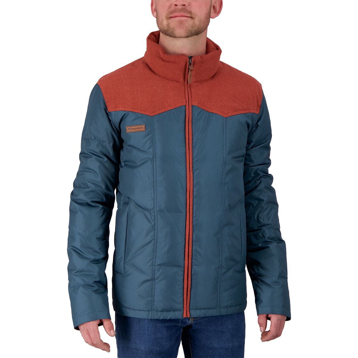 Obermeyer Forrest Down Jacket - Men's Raw Indigo, M