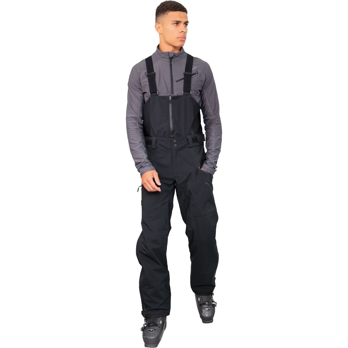 Obermeyer Fairweather Shell Bib Pant - Men's Black, XXL