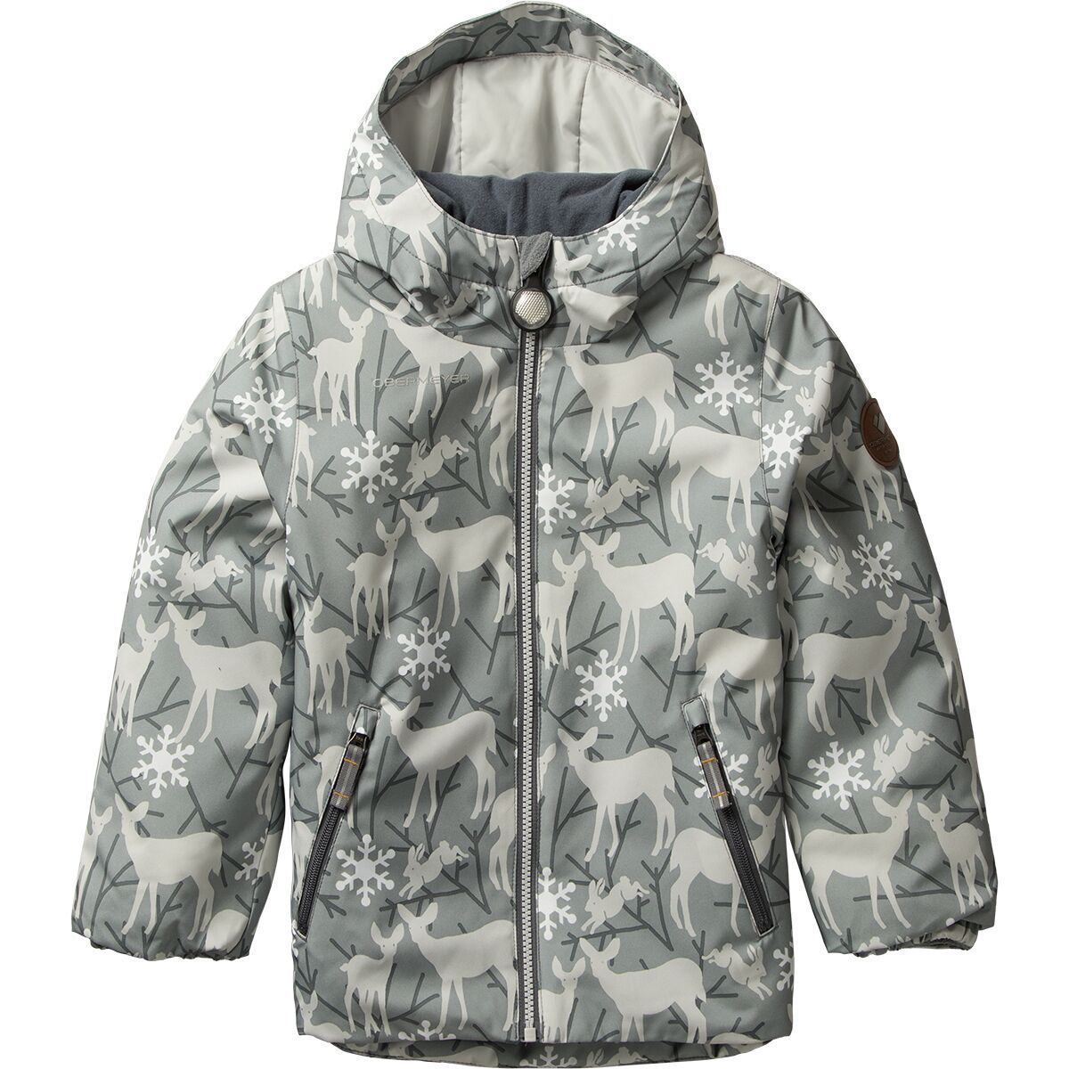 Obermeyer Ash Jacket - Toddlers' Deerly Gray, 8