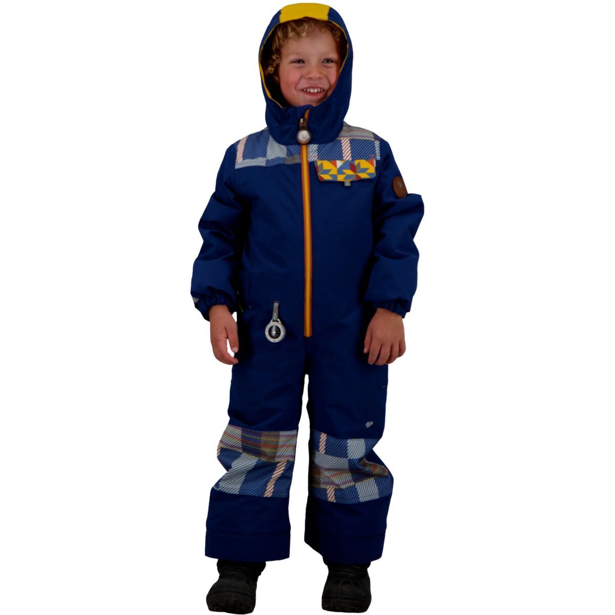 Obermeyer Quinn One-Piece Snowsuit - Toddlers' Navy, 3