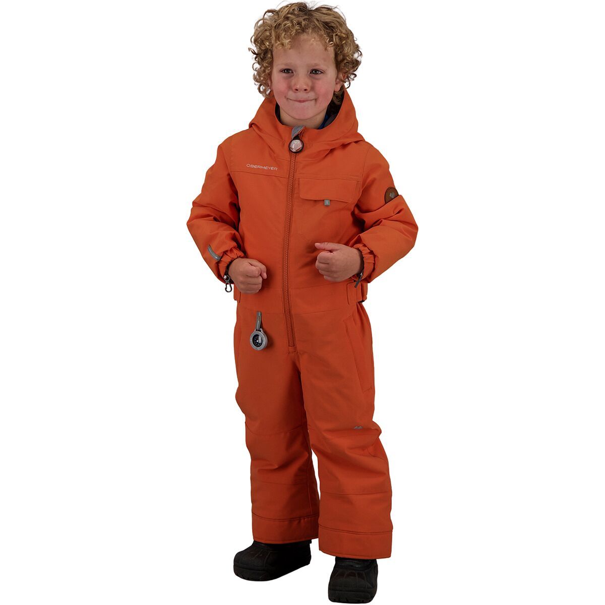 Obermeyer Quinn One-Piece Snowsuit - Toddlers' Rust-Worthy, 2