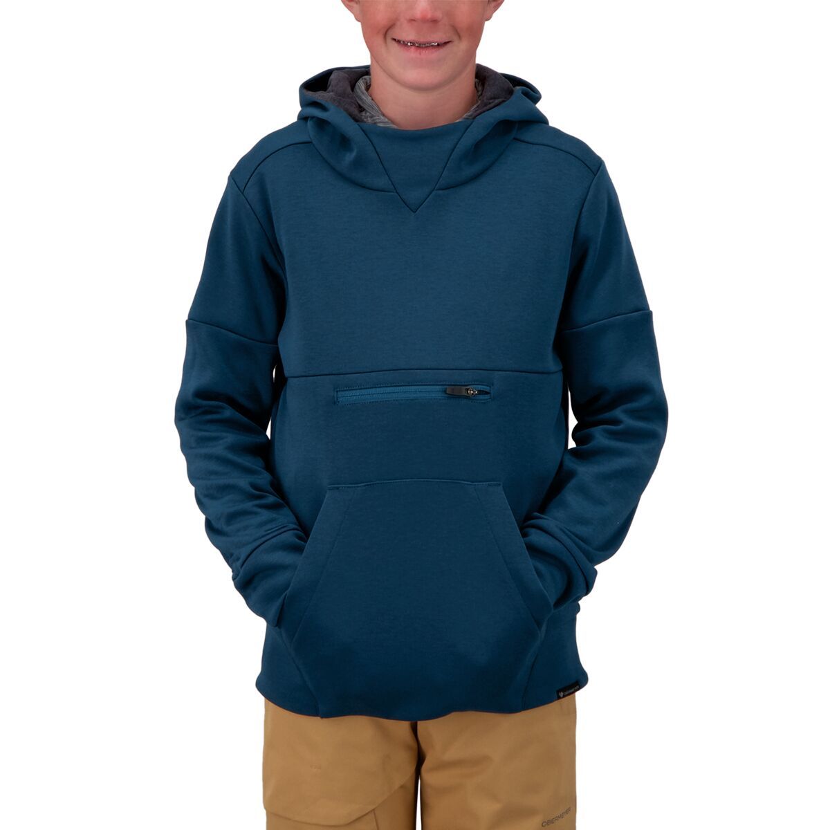 Obermeyer Asher Fleece Hooded Jacket - Boys' Passport, M