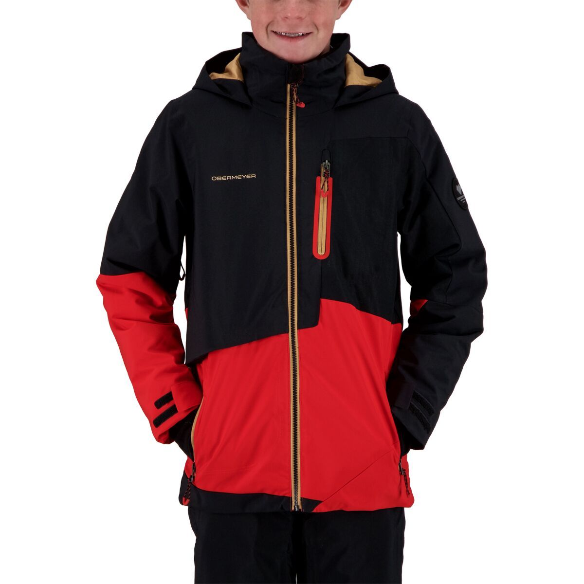 Obermeyer Axel Jacket - Boys' Brakelight, M