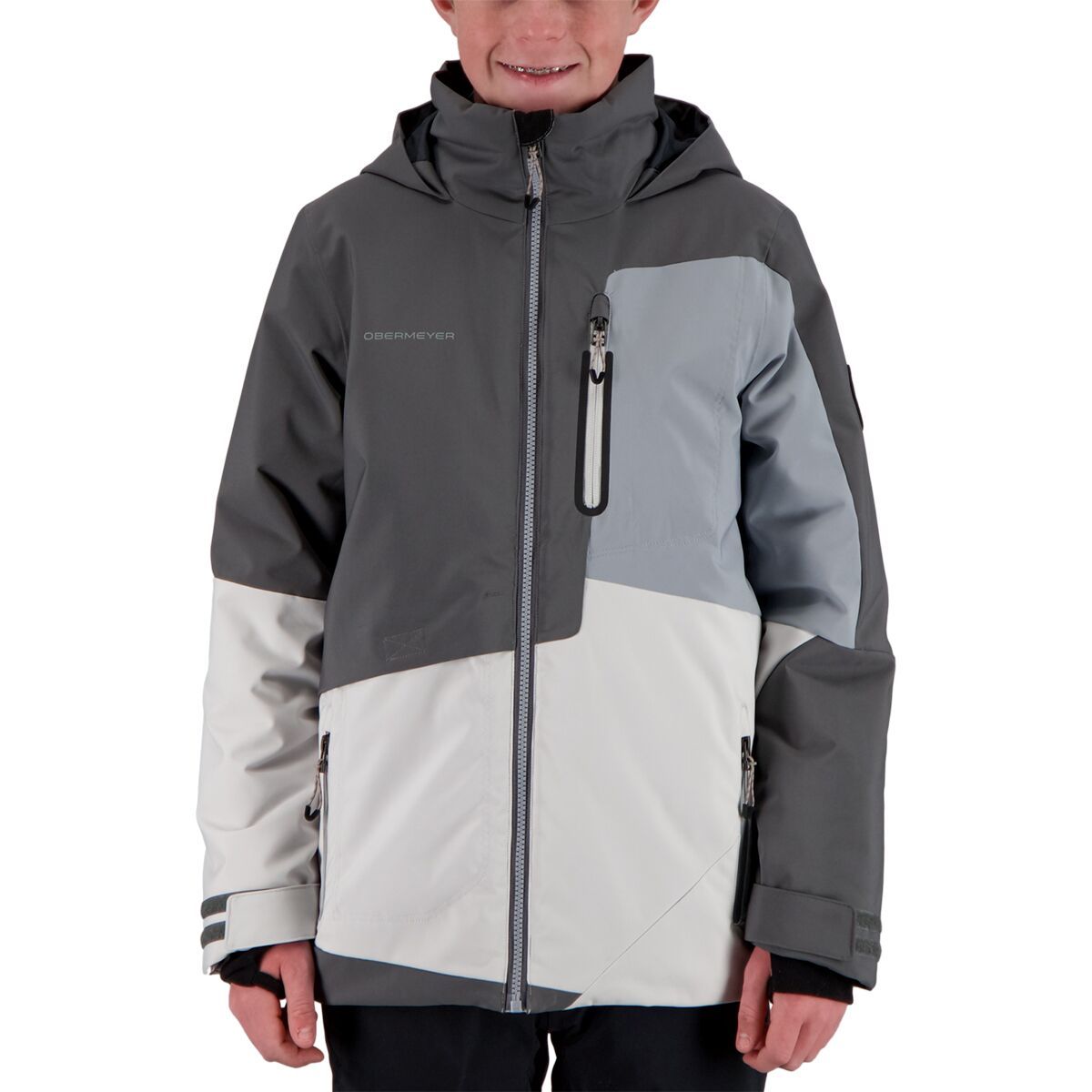 Obermeyer Axel Jacket - Boys' Coal, S