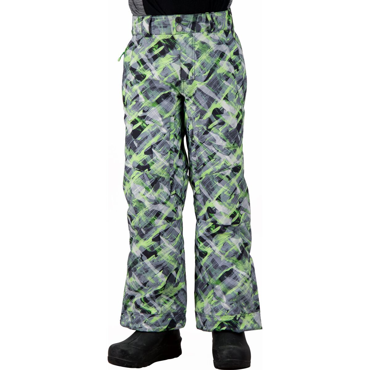 Obermeyer Parker Pant - Boys' Carbon Camo, XL