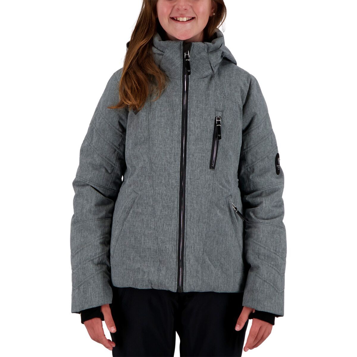 Obermeyer Rayla Jacket - Girls' Knight Black, L