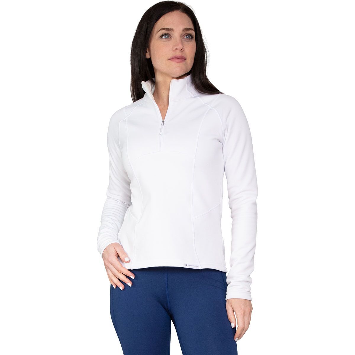 Obermeyer Sarah 1/4-Zip Pullover - Women's White, XXL