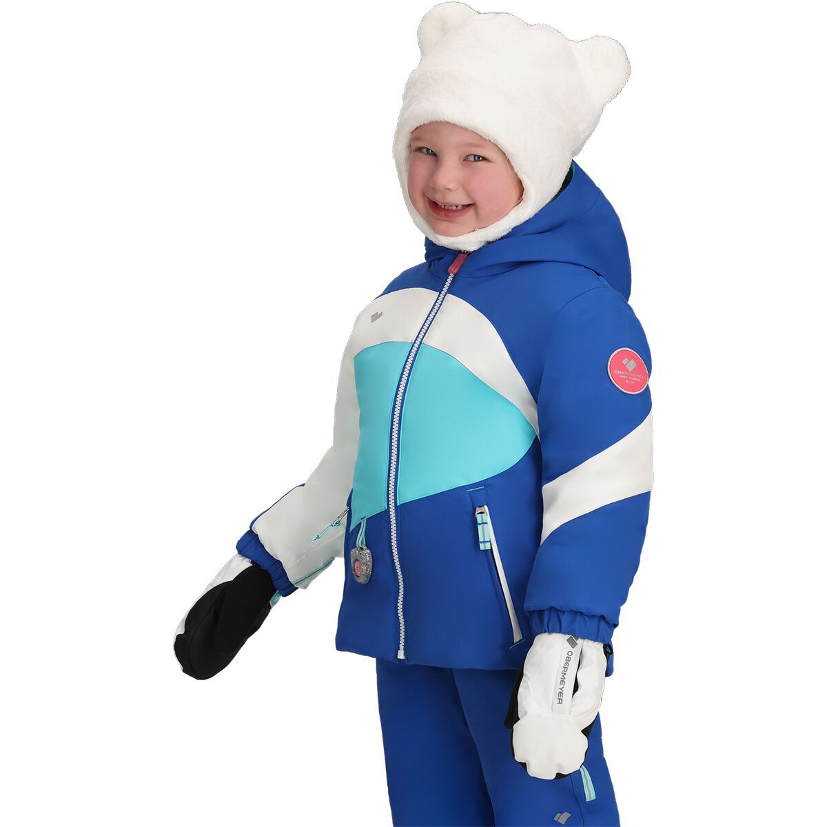 Image of Obermeyer Livia Jacket - Toddler Girls' Ski Blue, 6