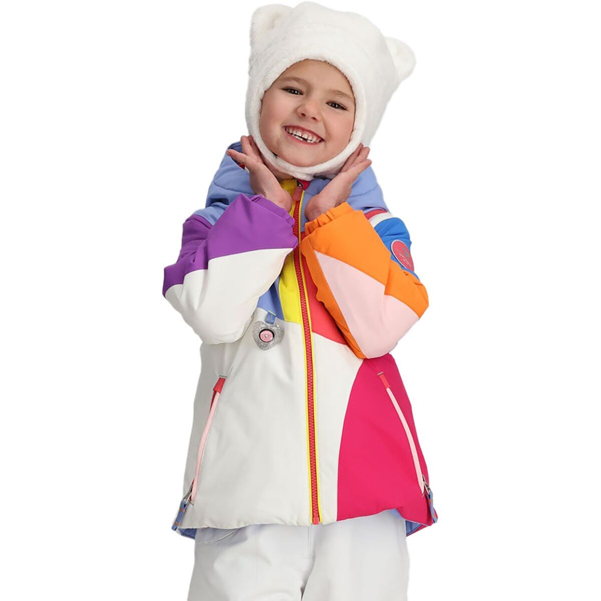 Obermeyer Livia Jacket - Toddler Girls' White, 2