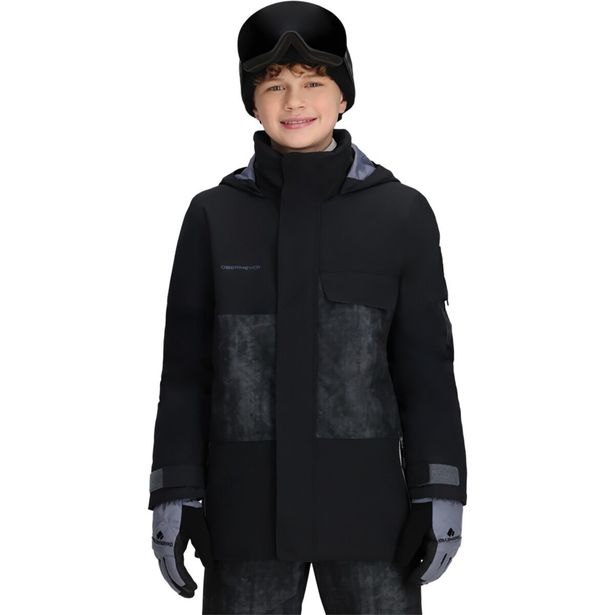 Obermeyer Axel Jacket - Boys' Black, M
