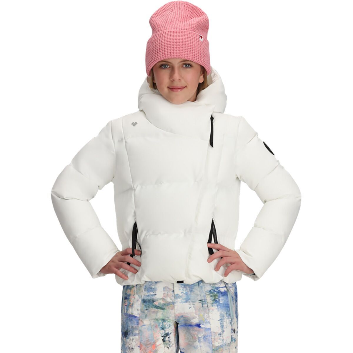 Image of Obermeyer Isla Jacket - Girls' White, L