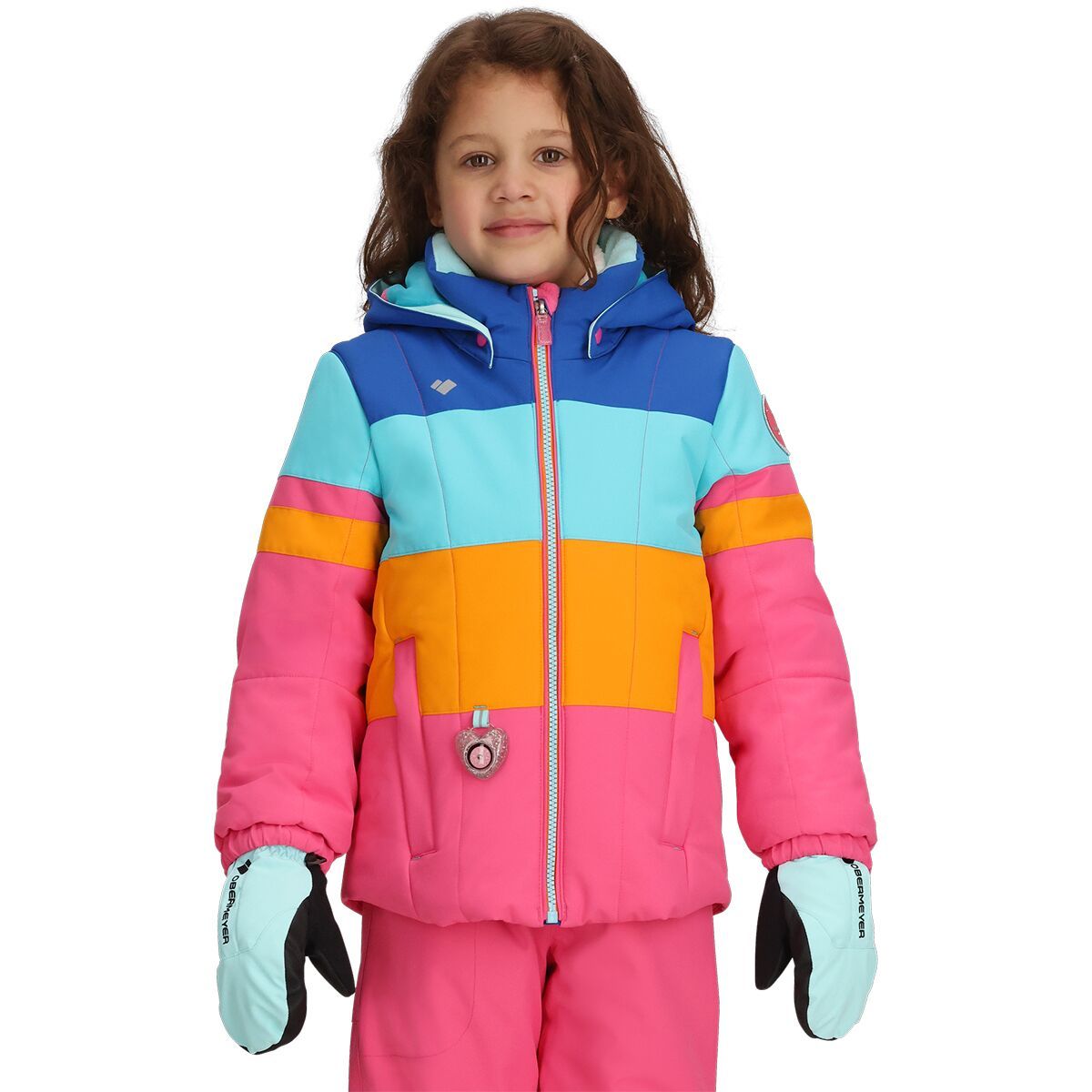 Image of Obermeyer Kaizen Jacket - Toddler Girls' Azalea, 3