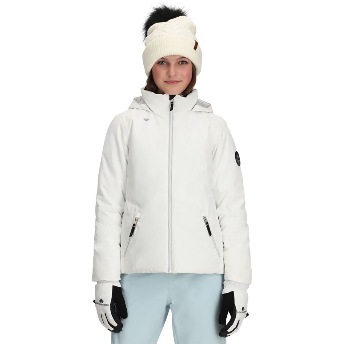 Image of Obermeyer Rylee Jacket - Girls' White, M