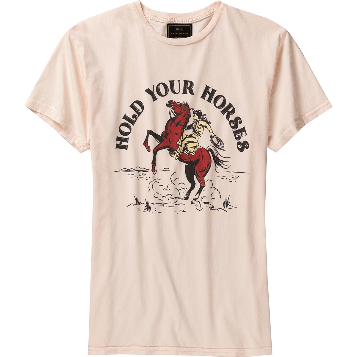 Original Retro Brand Hold Your Horses T-Shirt - Women's