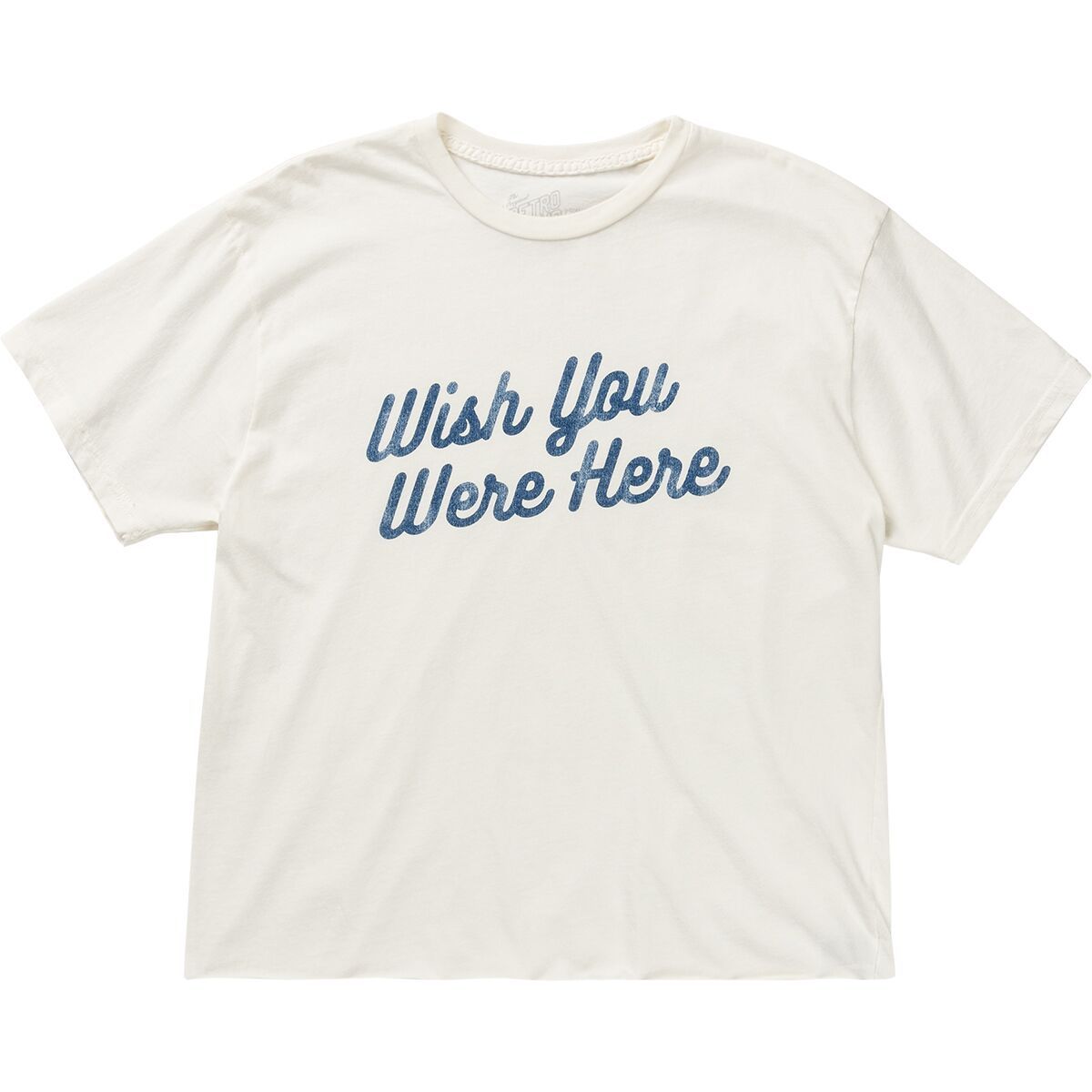 Image of Original Retro Brand Wish You Were Here Shirt - Women's Vintage White, L