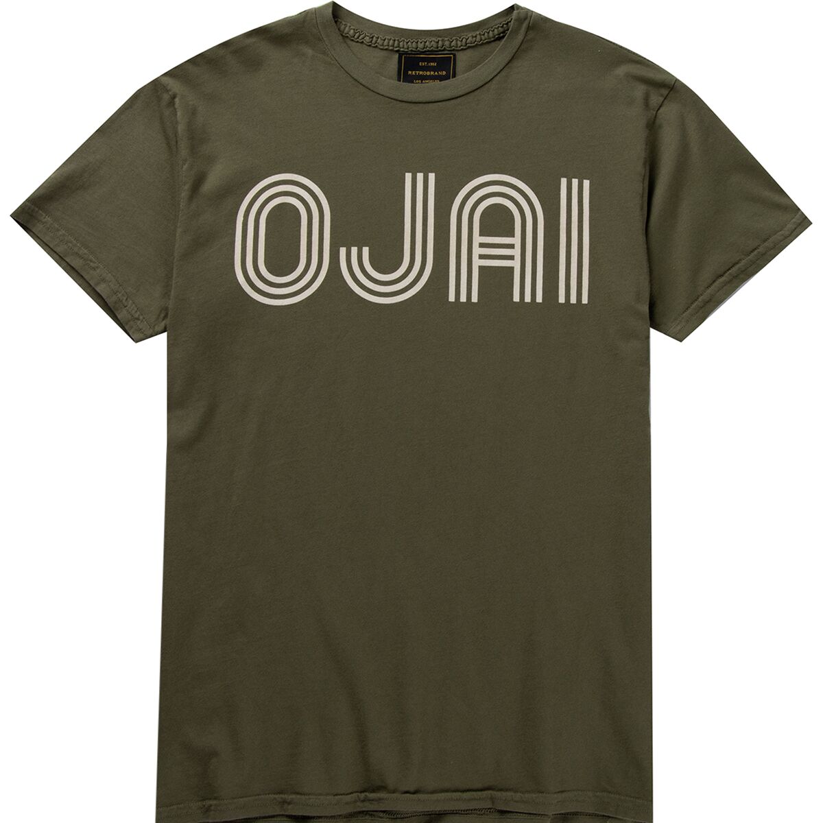 Image of Original Retro Brand Ojai Oversized Tee - Women's Vintage Dark Olive, XL
