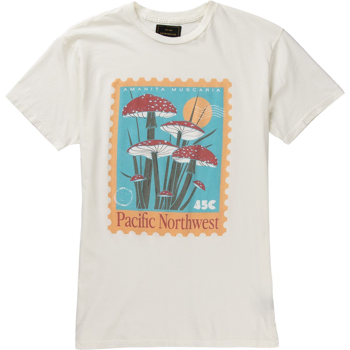 Image of Original Retro Brand Pacific NW T-Shirt Antique White, S