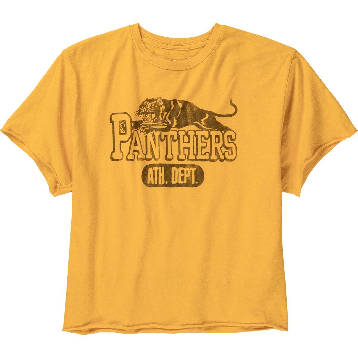 Original Retro Brand Panthers T-Shirt - Women's Gold, XS