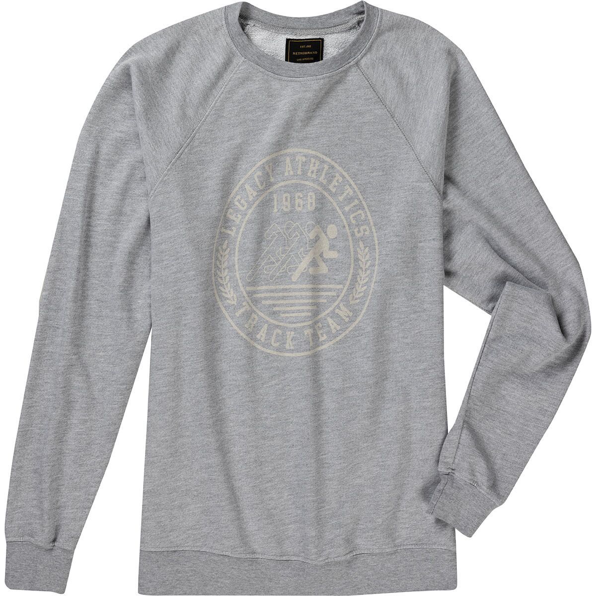 Image of Original Retro Brand Legacy Athletics Sweatshirt - Women's Heather Grey, XS