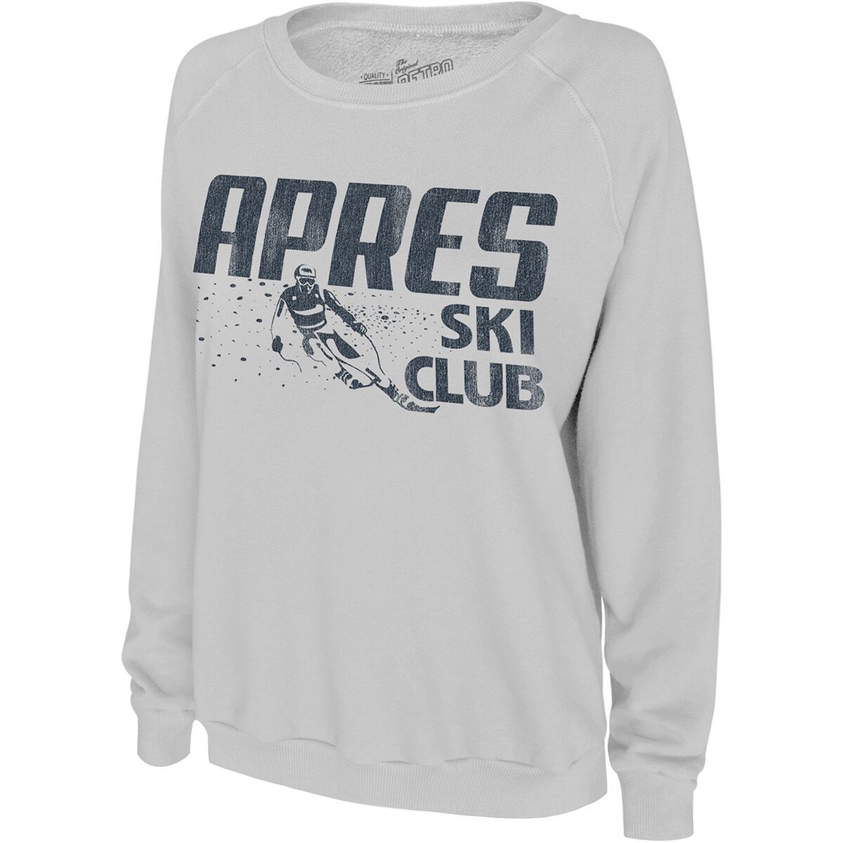 Image of Original Retro Brand Apres Ski Club Sweatshirt - Women's Ice, S