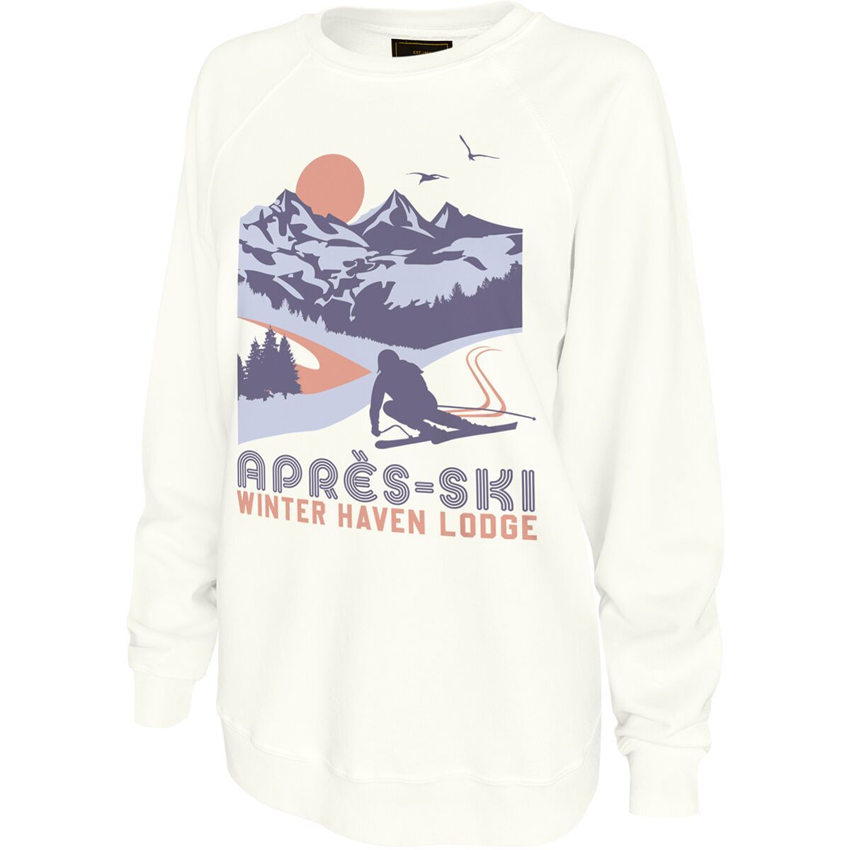 Image of Original Retro Brand Apres Ski Sweatshirt - Women's Antique White, XL