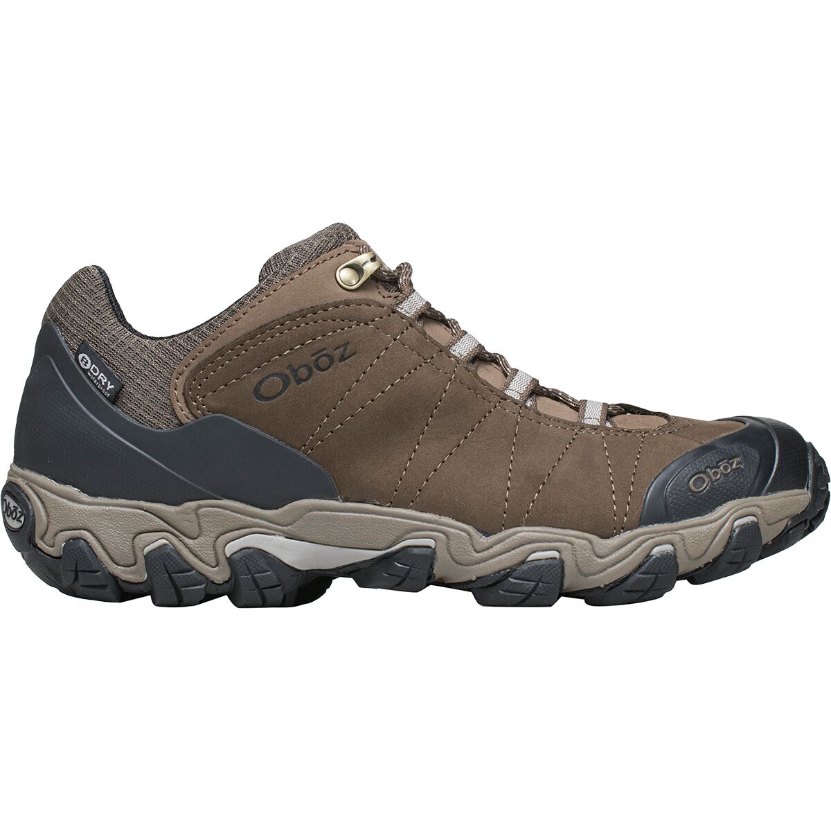 Image of Oboz Bridger Low B-Dry Hiking Shoe - Men's Canteen Brown, 10.5