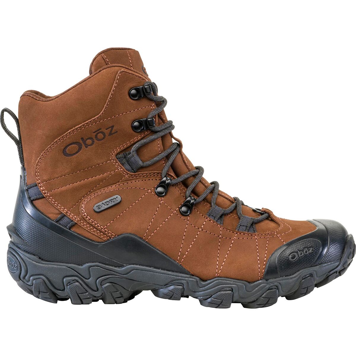 Image of Oboz Bridger 8in Insulated B-Dry Boot - Men's Grizzly, 13.0