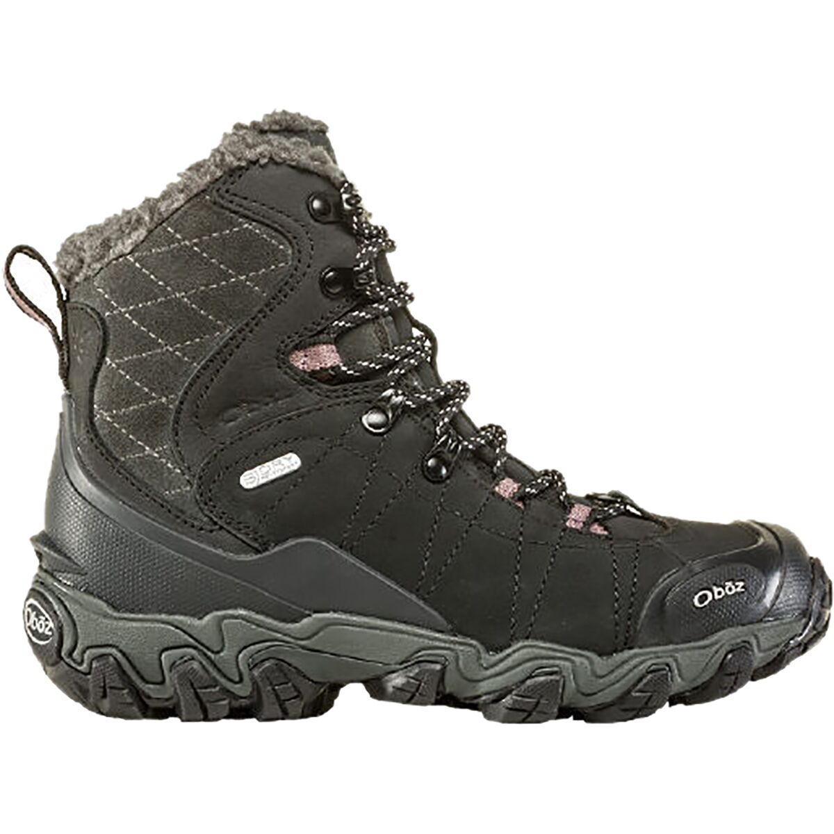 Image of Oboz Bridger 7in Insulated B-Dry Boot - Women's Black, 8.5