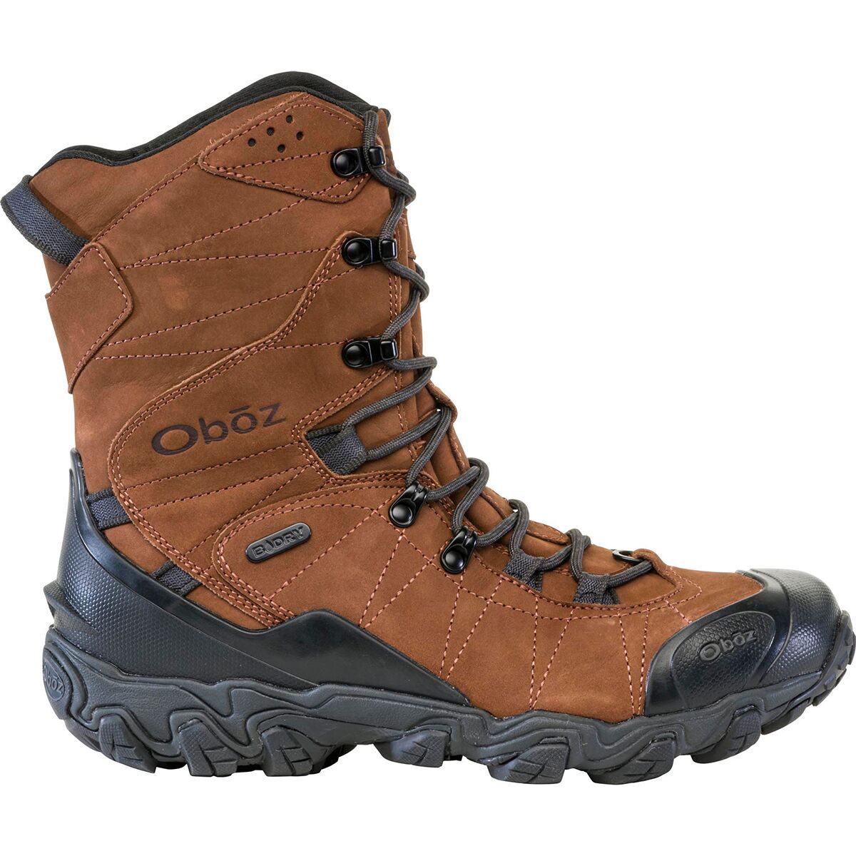 Image of Oboz Bridger 10in Insulated B-Dry Boot - Men's Grizzly, 9.5