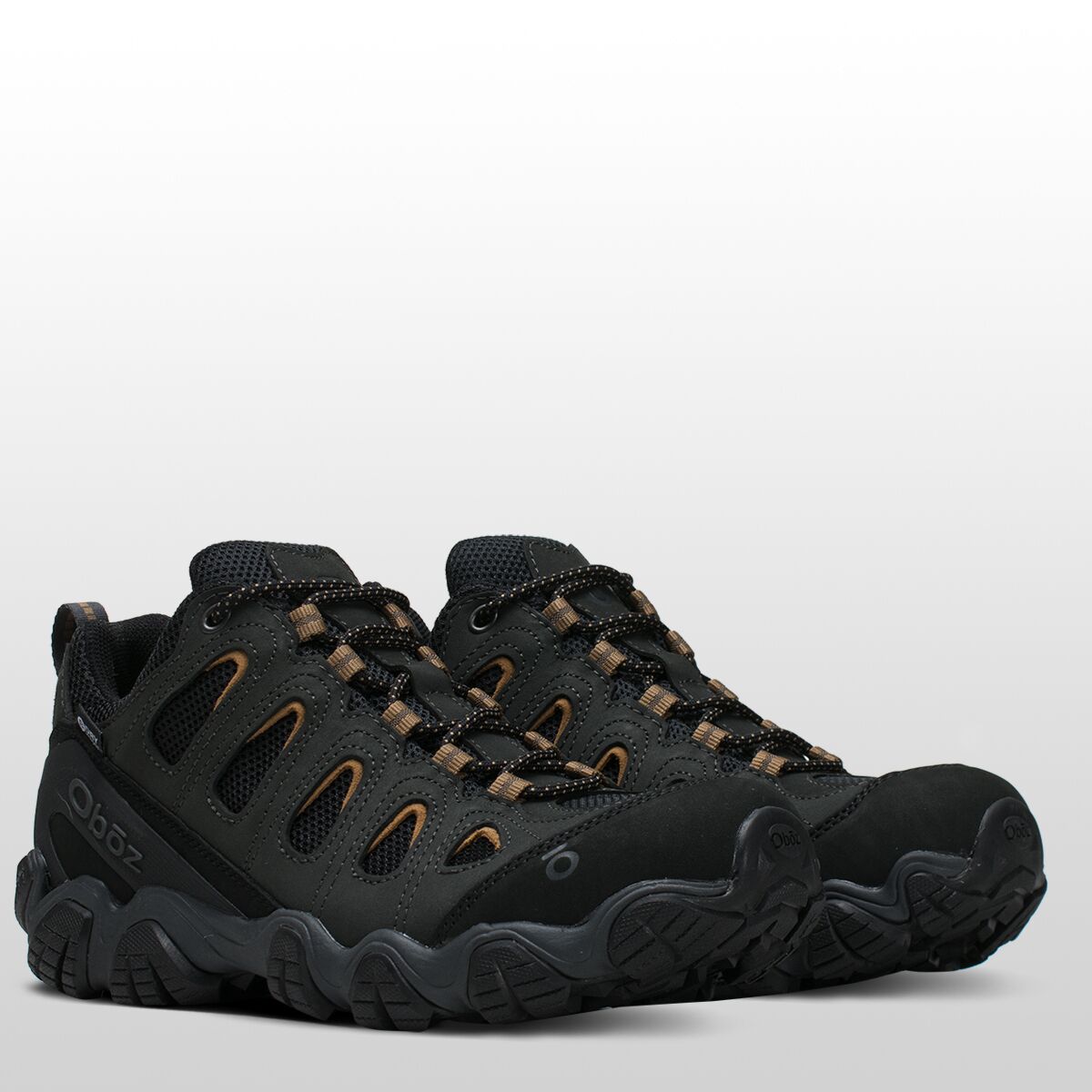 Oboz Sawtooth II Low B-Dry Waterproof Hiking Shoes Men\'s 13 Black Used Men main image 2