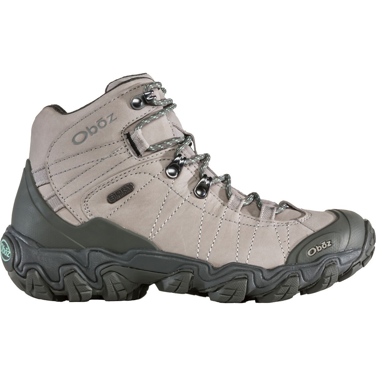 Oboz Bridger Mid B-Dry Wide Hiking Boot - Women's Frost Gray, 7.5