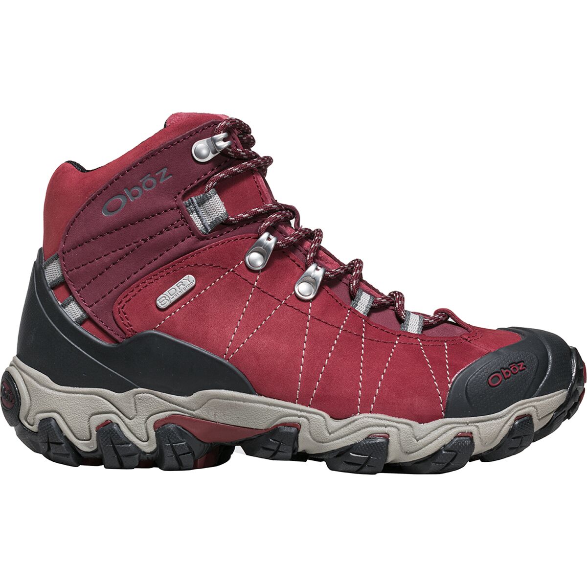 Oboz Oboz Bridger Mid B-Dry Wide Hiking Boot - Women's Rio Red, 8.0