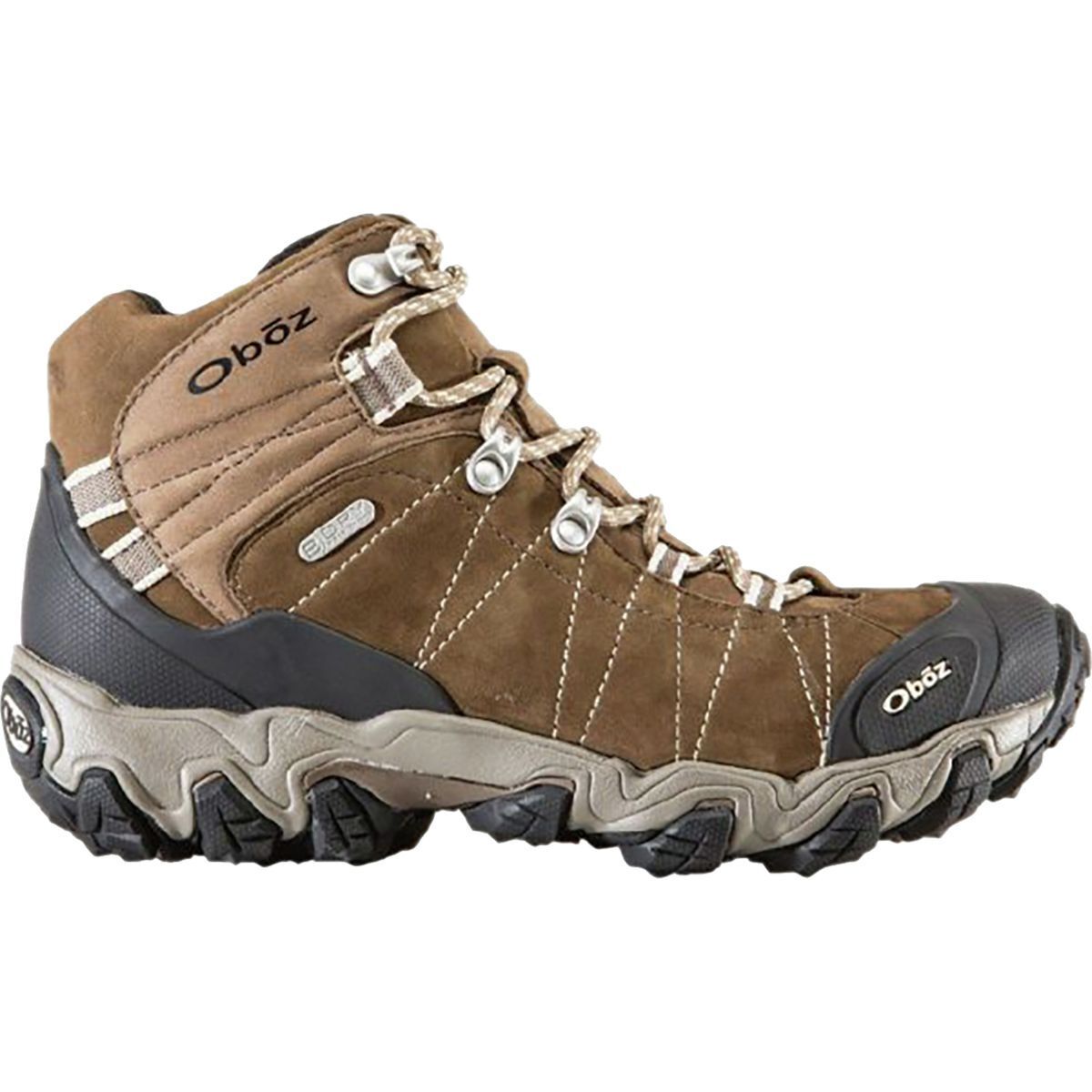 Image of Oboz Bridger Mid B-Dry Wide Hiking Boot - Women's Walnut, 8.0