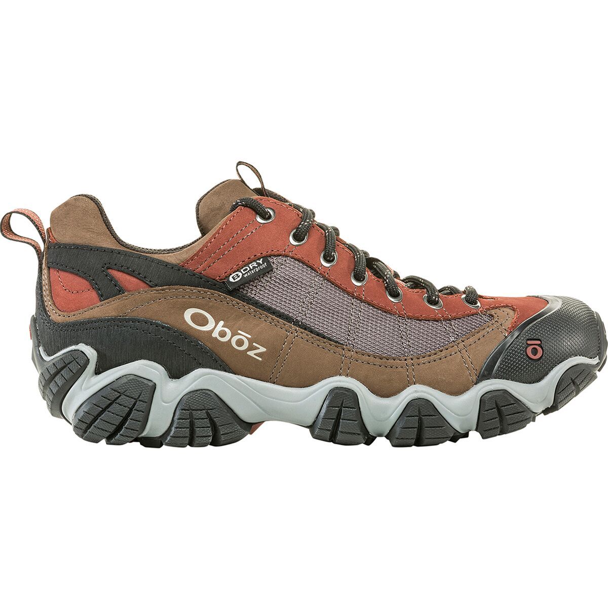 Image of Oboz Firebrand II B-Dry Wide Hiking Shoe - Men's Earth, 9.0