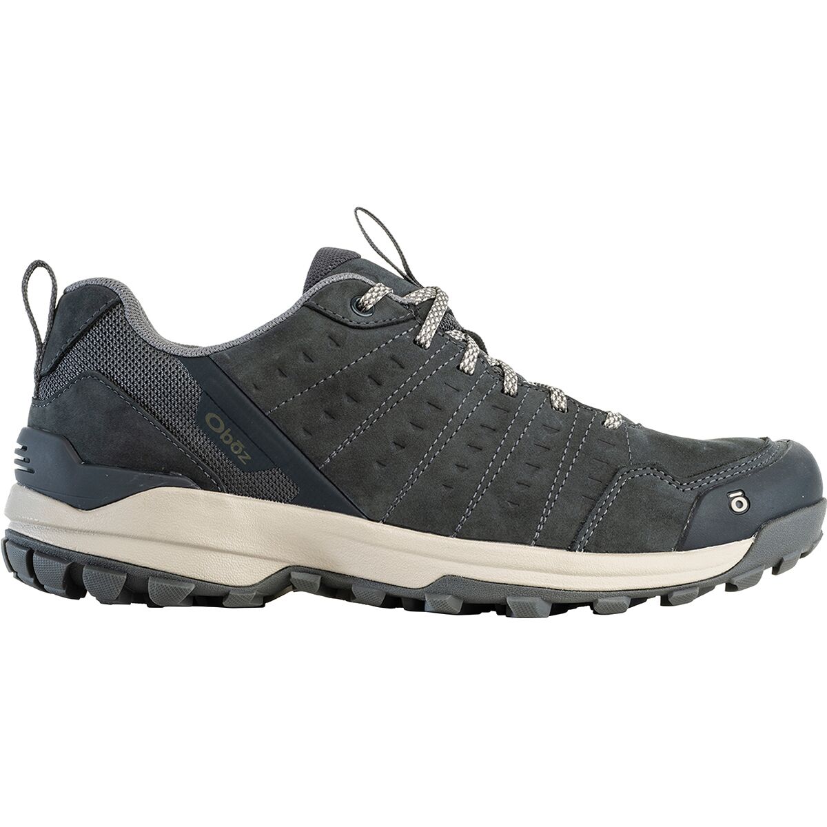 Oboz‎ Sypes Low B-DRY Waterproof Hiking Shoes Mens 12 Peat Brown Nubuck Leather Oboz Men main image 4
