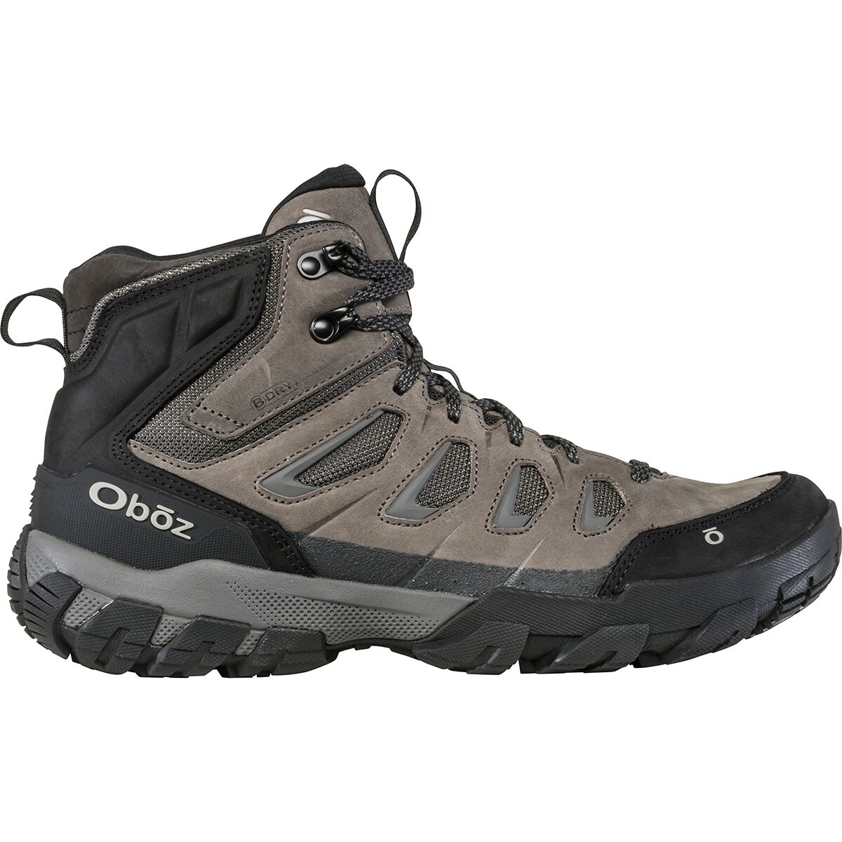 Image of Oboz Sawtooth X Mid B-Dry Boot - Wide - Men's Charcoal, 9.5