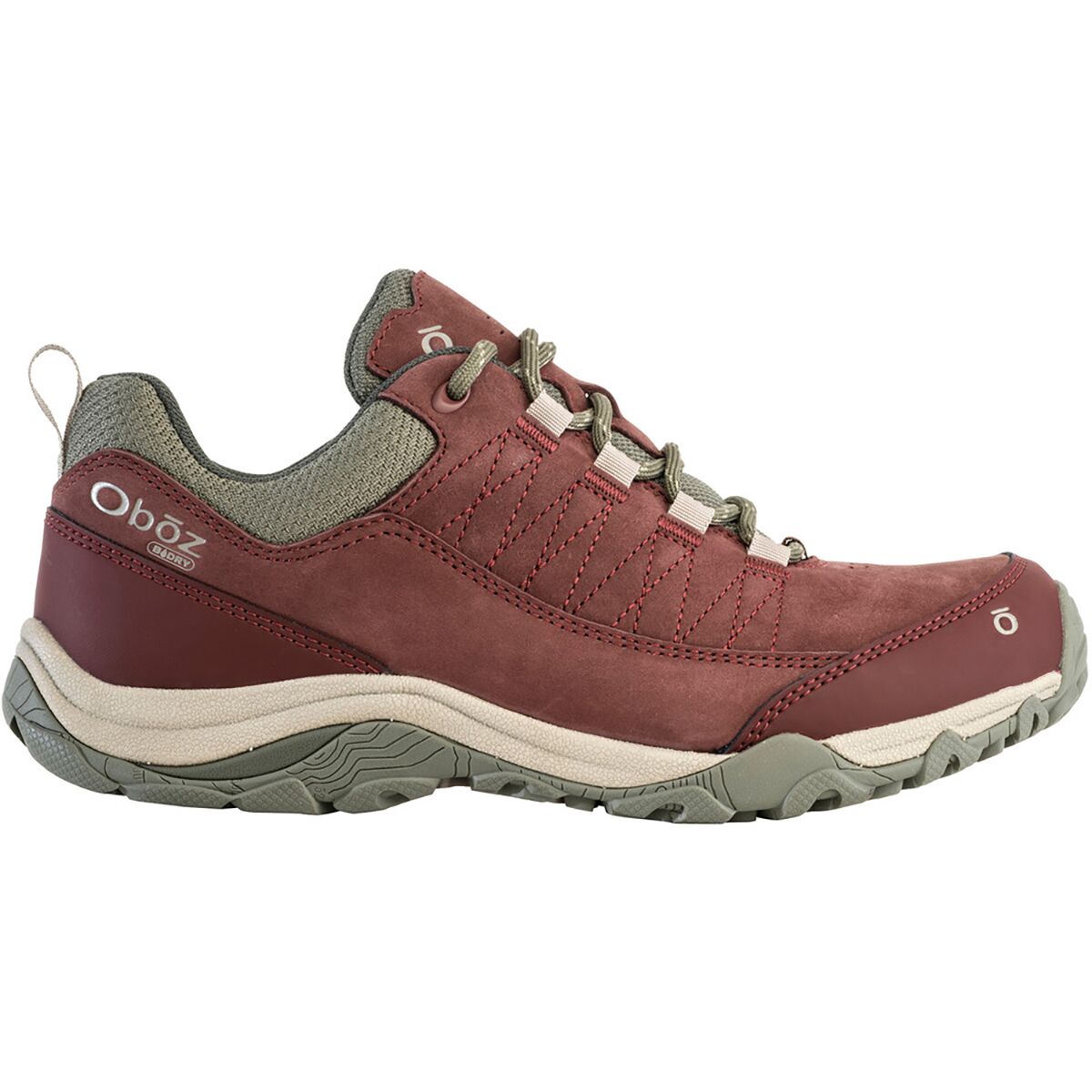 Image of Oboz Ousel Low B-DRY Hiking Shoe - Women's Port, 8.0