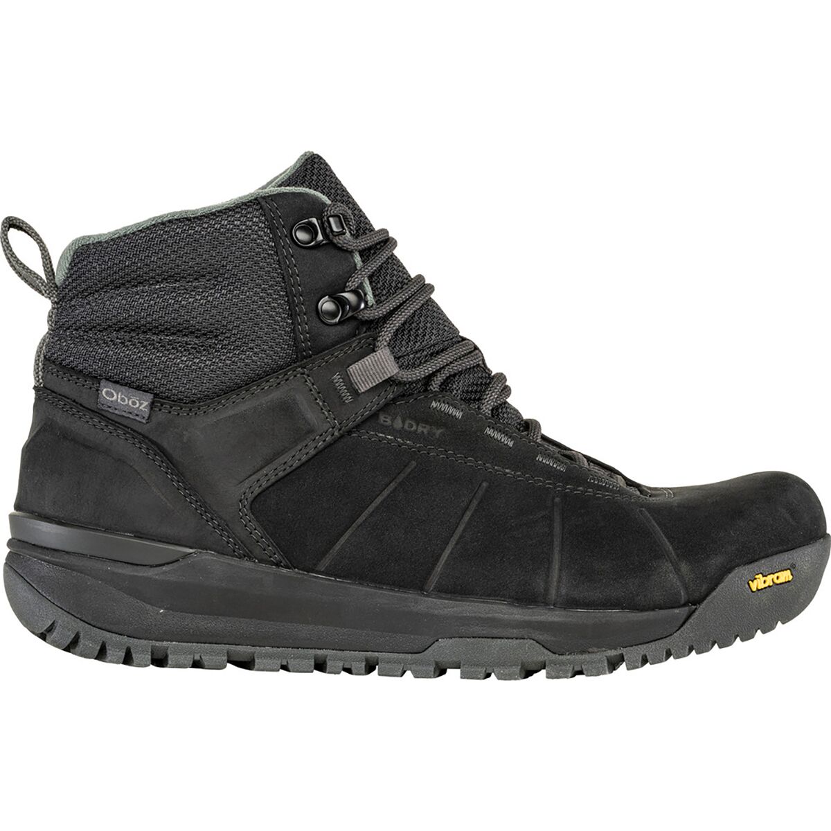 Image of Oboz Andesite Mid Insulated B-DRY Boot - Men's Black Sea, 8.0