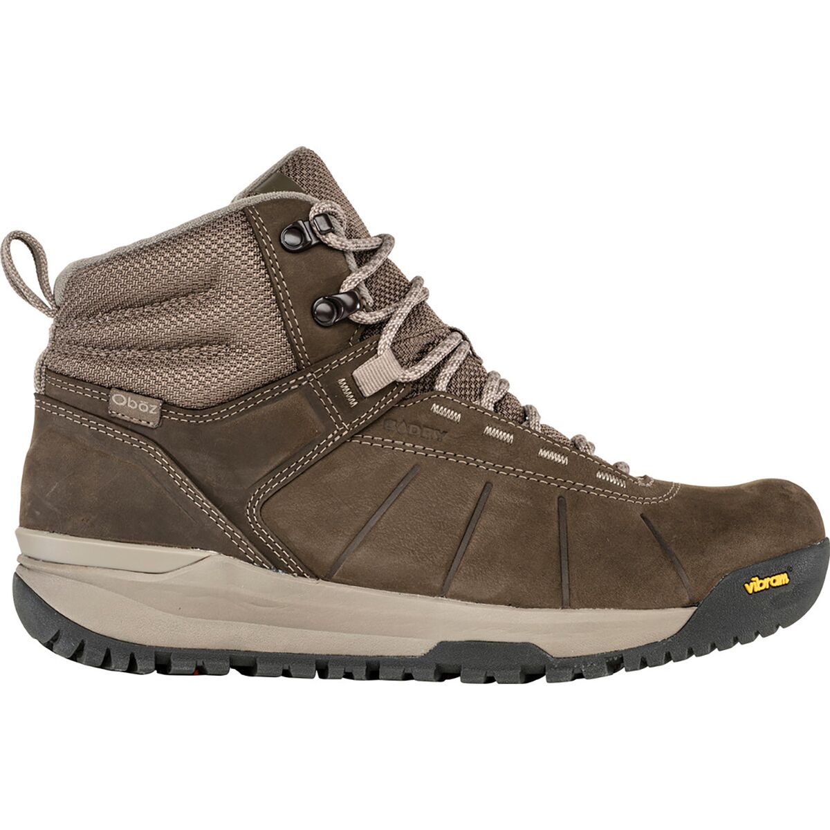 Image of Oboz Andesite Mid Insulated B-DRY Boot - Men's Pebble Brown, 10.5