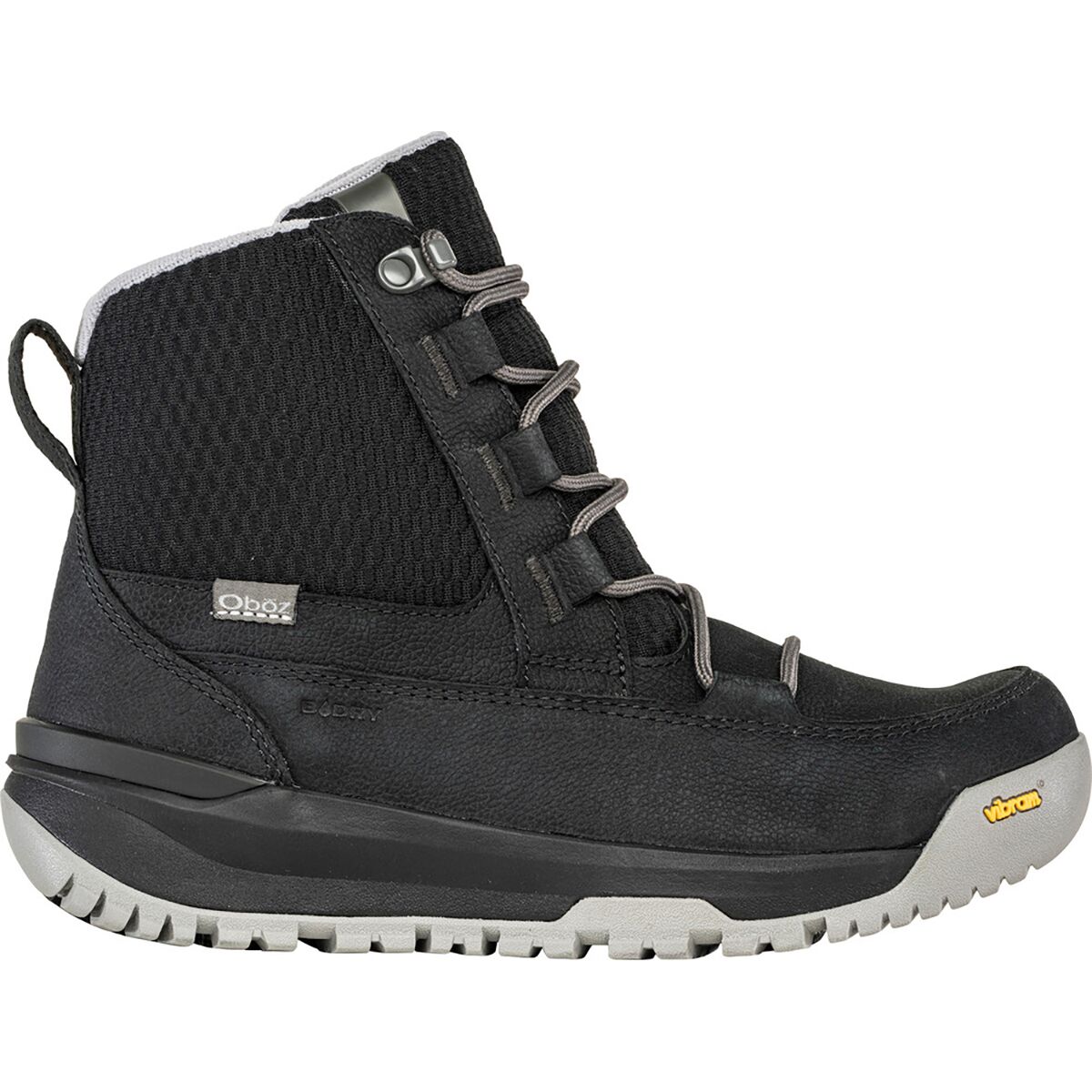 Image of Oboz Jourdain Mid Insulated B-DRY Boot - Women's Black Sea, 8.5