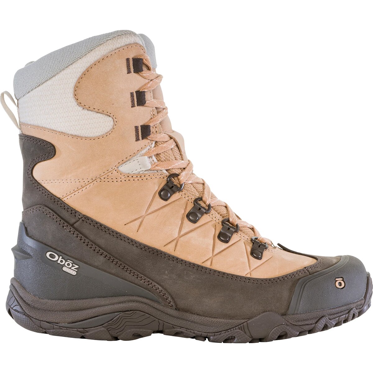Image of Oboz Ousel Mid Insulated B-DRY Hiking Boot - Women's Bobcat, 9.5