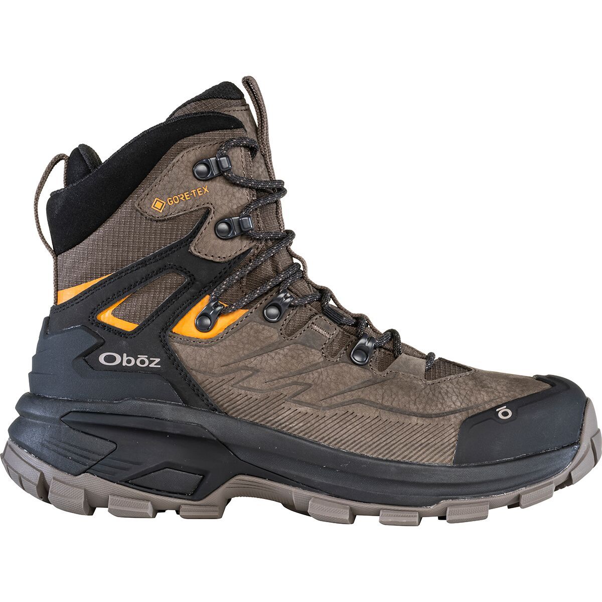 Image of Oboz Bridger Ridge Mid GTX Hiking Boot - Men's Classic Brown, 8.0