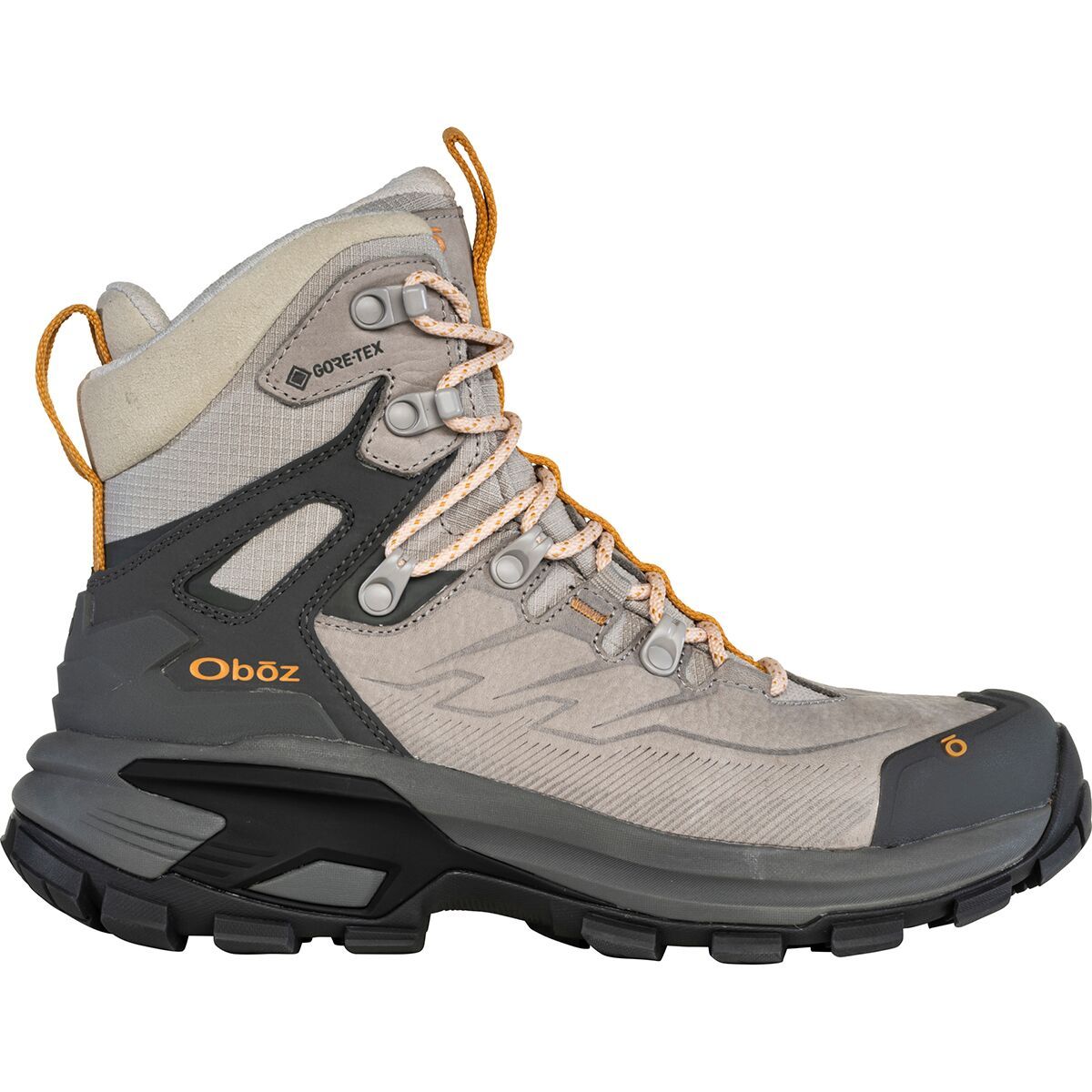 Image of Oboz Bridger Ridge Mid GTX Hiking Boot - Women's Drizzle, 8.0
