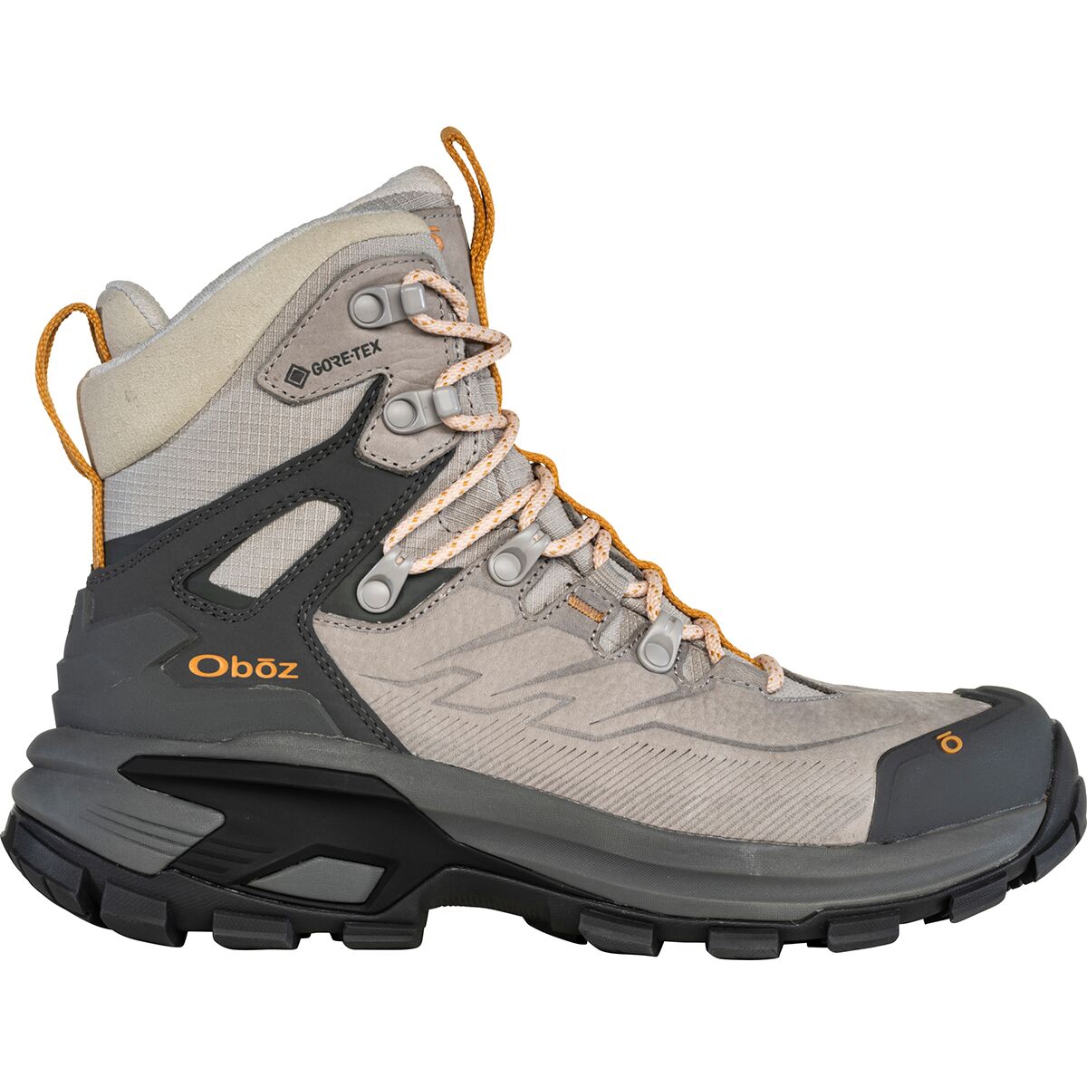 Image of Oboz Bridger Ridge Mid GTX Hiking Boot - Women's Drizzle, 10.0