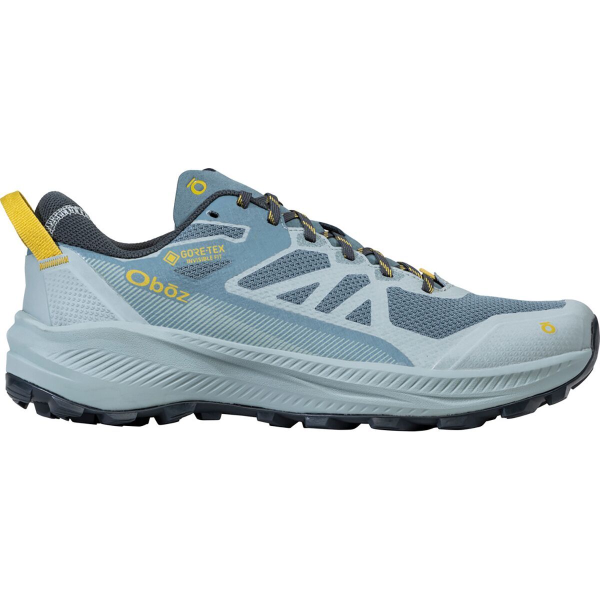 Image of Oboz Katabatic LT GTX Low Hiking Shoe - Men's Blue Conifer, 10.5