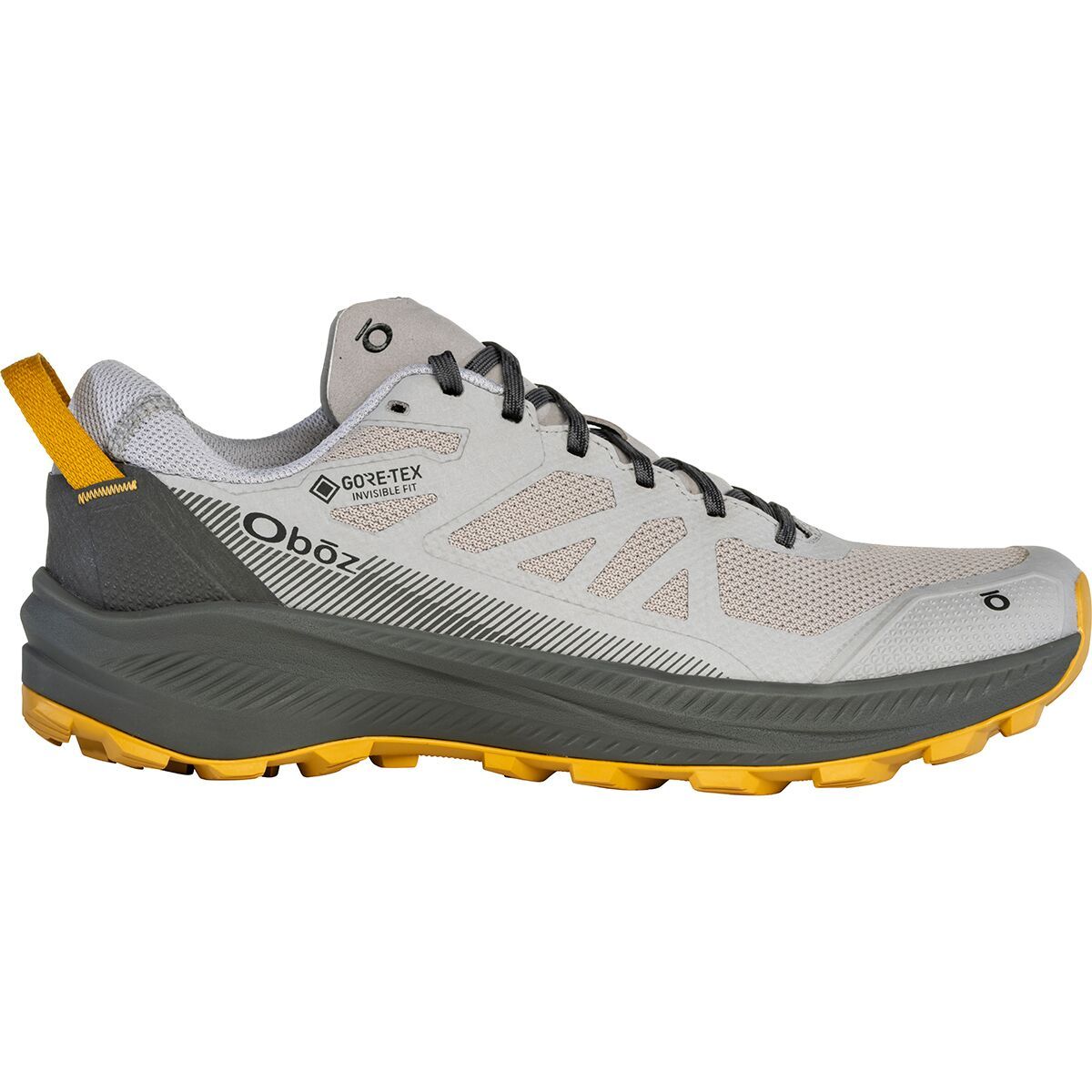 Image of Oboz Katabatic LT GTX Low Hiking Shoe - Men's Drizzle, 10.0