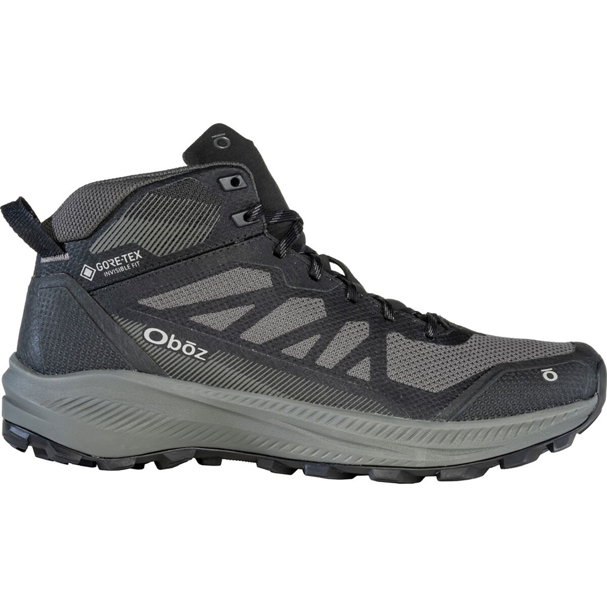 Image of Oboz Katabatic LT GTX Mid Hiking Boot - Men's Black Sea, 10.0