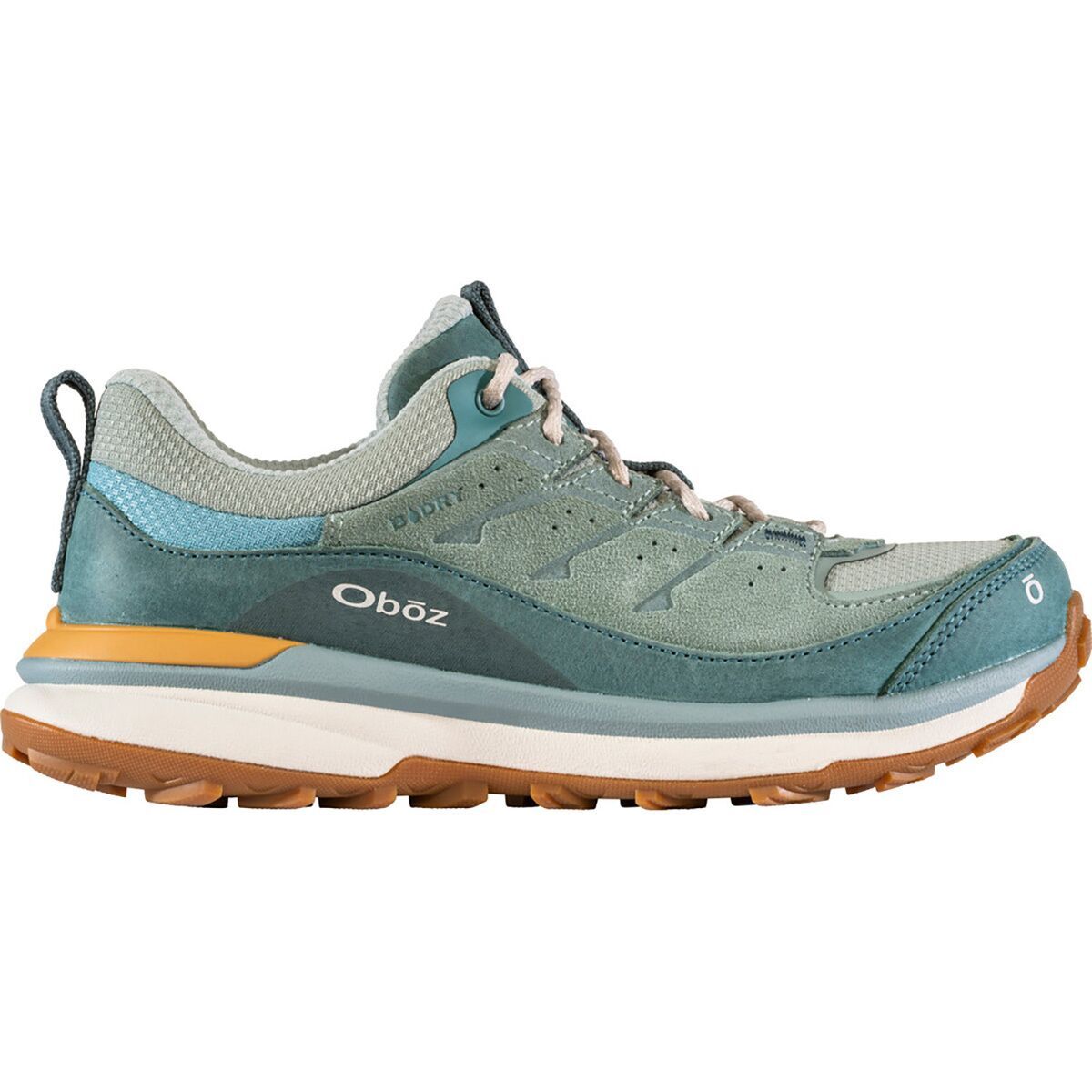 Image of Oboz Hyalite Low B-DRY Hiking Shoe - Women's Glacier, 8.5