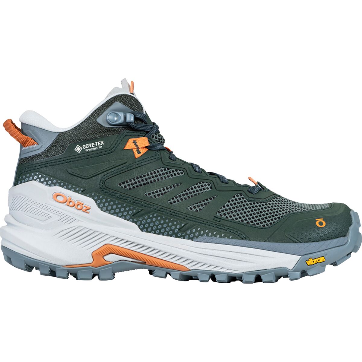 Image of Oboz Katabatic RT Mid GTX Hiking Boot - Women's RAIN FOREST, 9.0